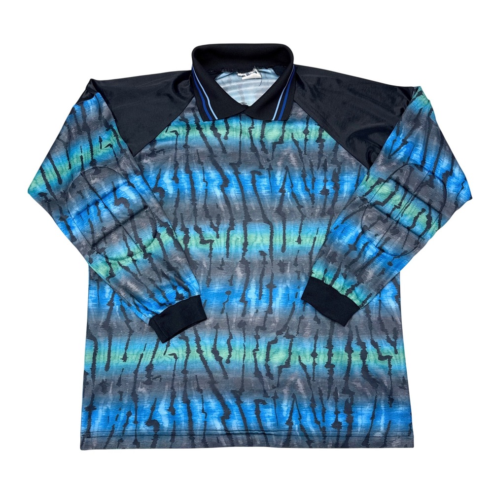 Vintage Soccer Goalie Jersey Mens Size Medium 90s Venus Padded Streetwear
